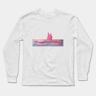 In Flight Flamingo Long Sleeve T-Shirt